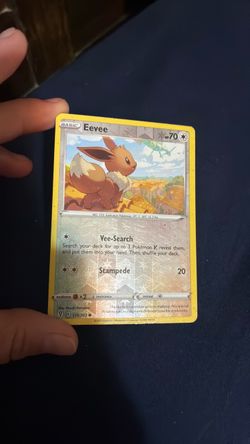 Eevee Holo Pokémon Card 125/203