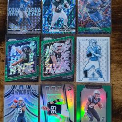 Football Cards (Prizms/Refractors) 1st $50