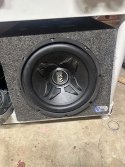 12’ subwoofer