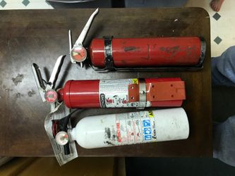Fire extinguishers