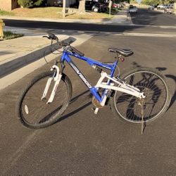 Genesis V2900 21-Speed Mountain Bike with 29” X 2.10 knobby tires. New gear changers, New cables. 