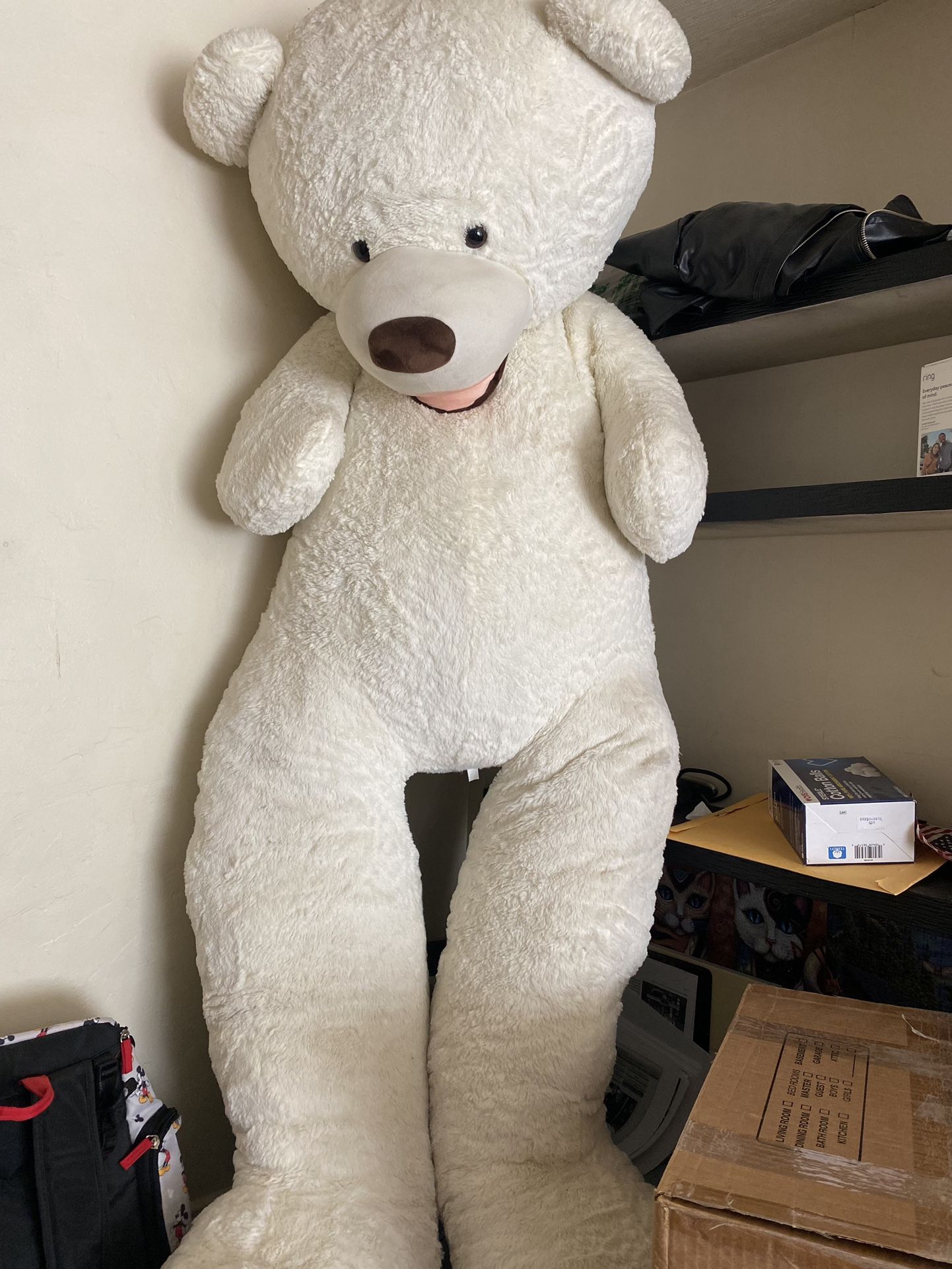 Huge Teddy Bear. Life Size