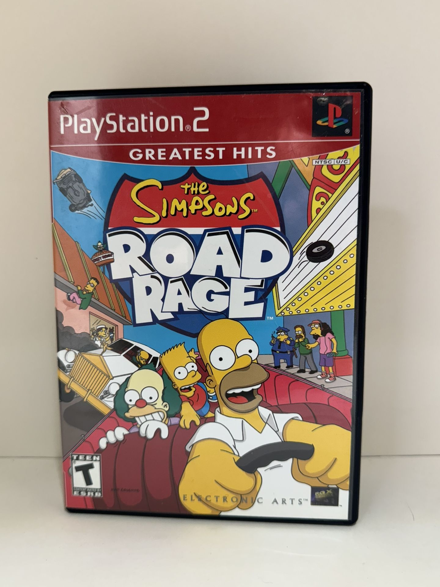 Ps2 The Simpsons Road Rage