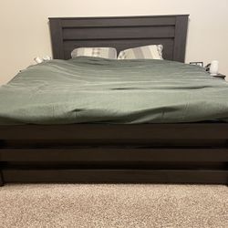 Ashley King Size Bed Frame