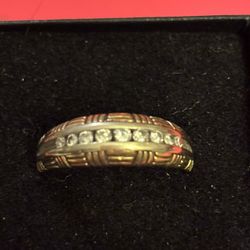 14K Yellow Gold Men’s Ring 