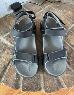Hurley Men's Sandals Gray Black Size 12