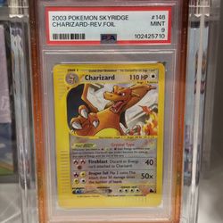Pokemon Skyridge Charizard Reverse Hold