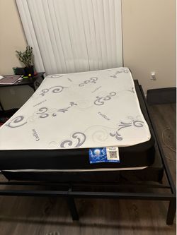 Full Size Bed, Mattress and Box