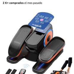 Under Desk Elliptical Machine, Ellipse Leg Exerciser As Seen On Tv For Seniors Adults With 12 Adjustable Speed, Quiet & Portable Seated Pedal Exercise