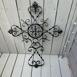 Black Metal Cross