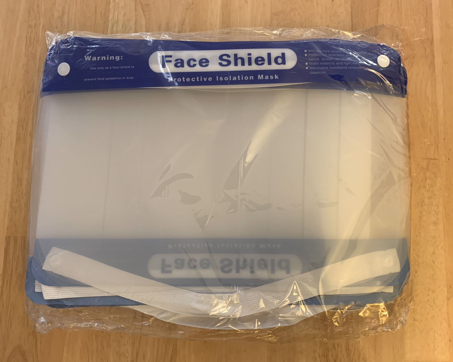 Disposable Face Shields (10-pack)