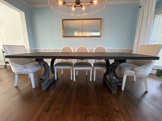 Dining room table and chairs