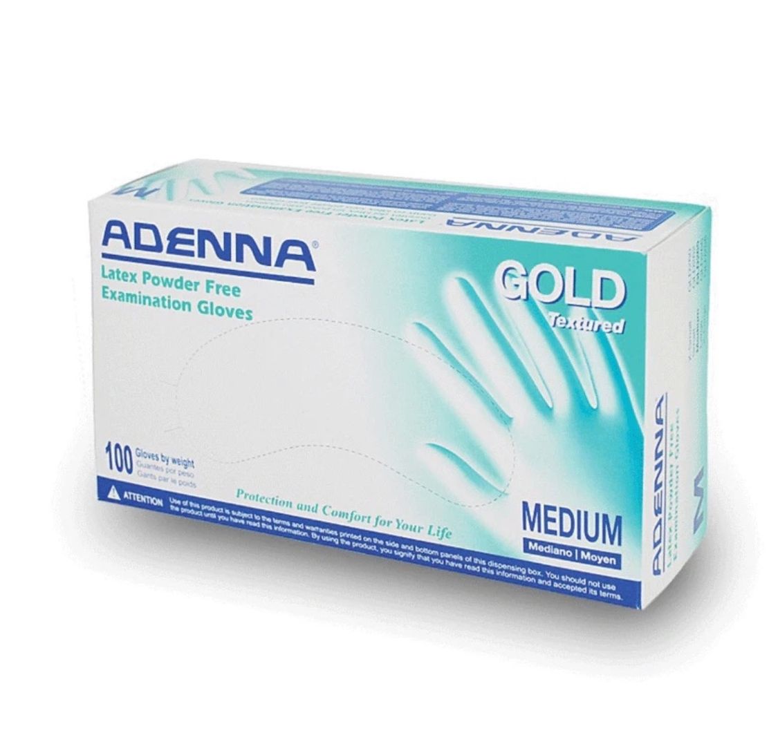 Medical Latex Gloves Powder Free - Size Medium -💯 Per Box - 6 Boxes - $60