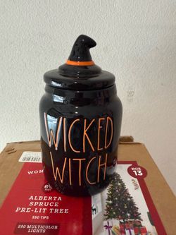RAE DUNN BABY WICKED WITCH CANISTER