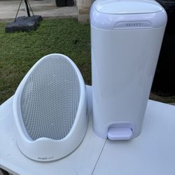 Diaper Genie And Baby Bath Support