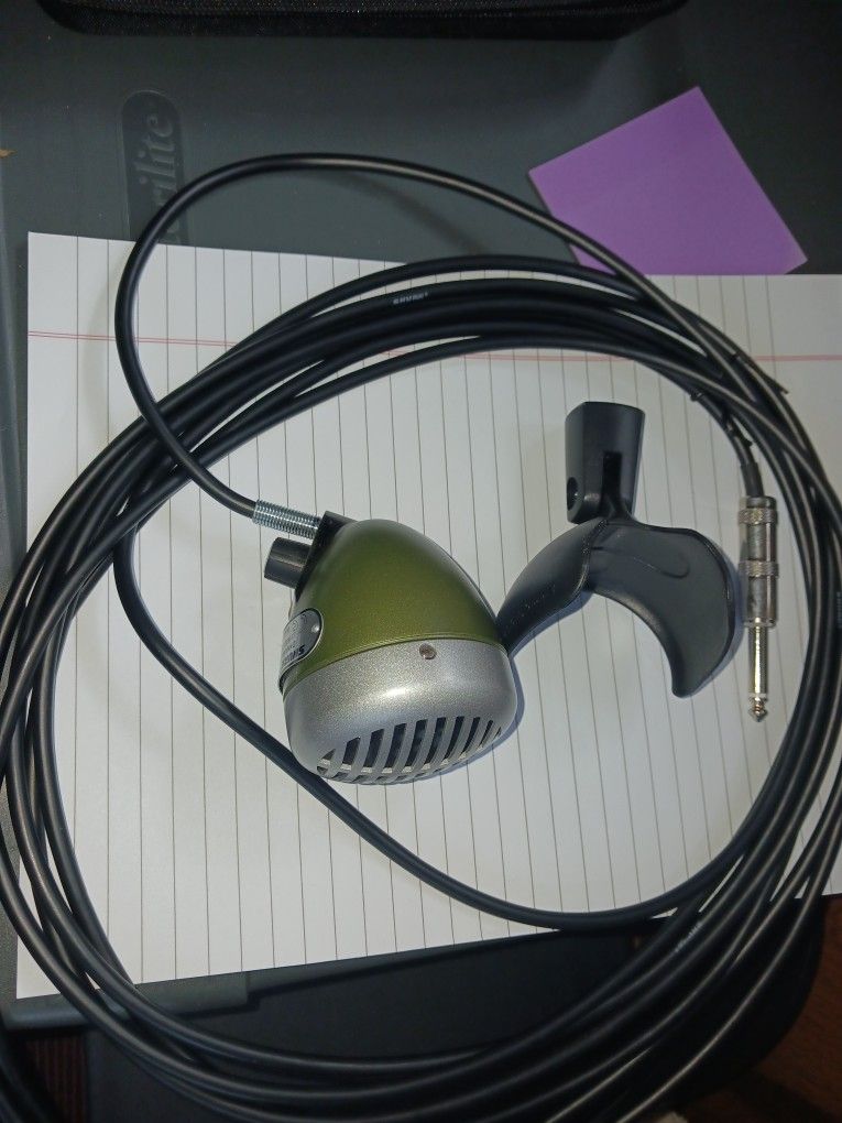 Harmonica Microphone And Holder