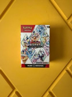 Pokémon Scarlet & Violet Prismatic Evolutions Booster Bundle