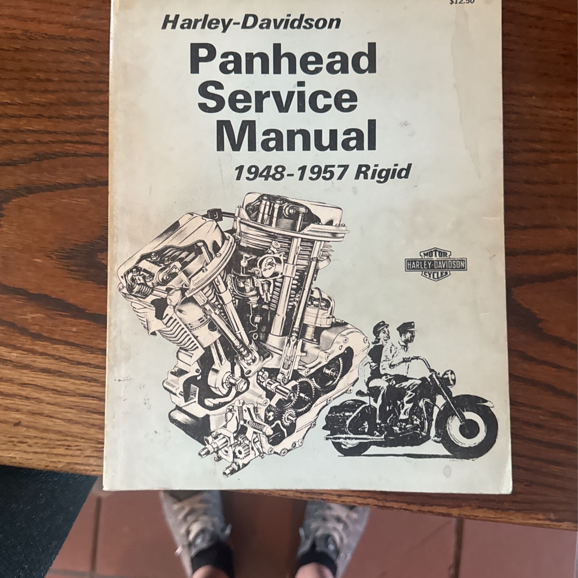 Harley Panhead Manual 1948-1957 Panhead Harley-Davidson Rigid 