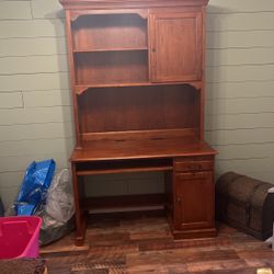 Desk With Hutch