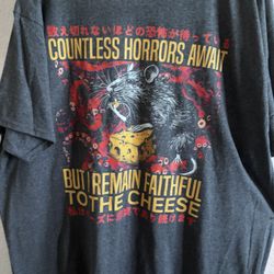Japanese Horror Graphic Novel T-shirt 