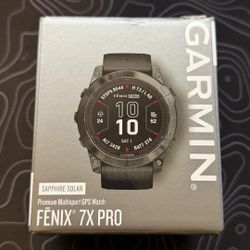 GARMIN FENIX 7X PRO SAPPHIRE  SOLAR PREMIUM MULTISPORTS GPS WATCH