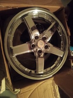 18 Inch Chrome Rims BO