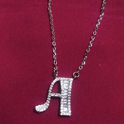 Necklace Sterling Silver Stamped