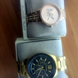 Michael Kors Watch One Man And One Woman Great Condition