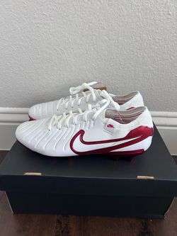 Nike Legend 10 Elite FG LV8 White Multi Color Chromatic HV4889-100 Size 7.5M/9W