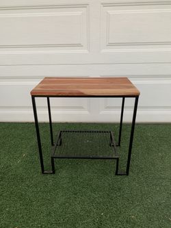 Small Wood Bench 