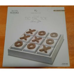 Luxury Wood Tic Tac Toe Decor Adult Board Games