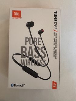 JBL Tune125BT Pure Bass (New)