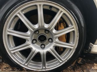 2005 STI Bbs wheels