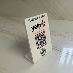 Yelp Review QR Stand