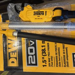 DeWalt 20v pole Pruner (Tool Only) 