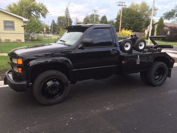 2001 Chevy 3500hd Self Loader Wrecker Tow Truck Repo Truck For Sale