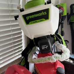 Greenworks  4 gallon Sprayer