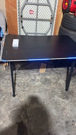 RGB lighting  gaming desk