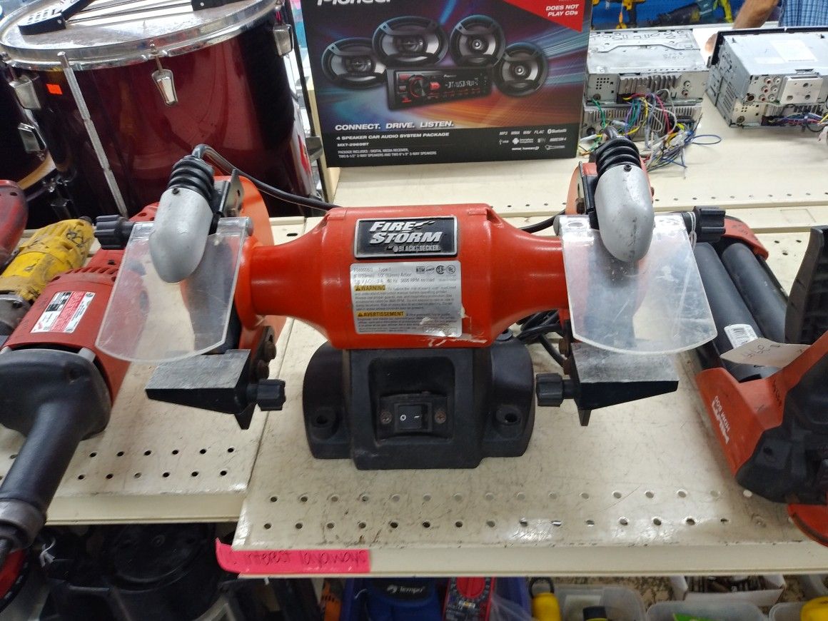 Black and Decker Firestorm Bench Grinder