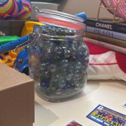 jar of marbles 