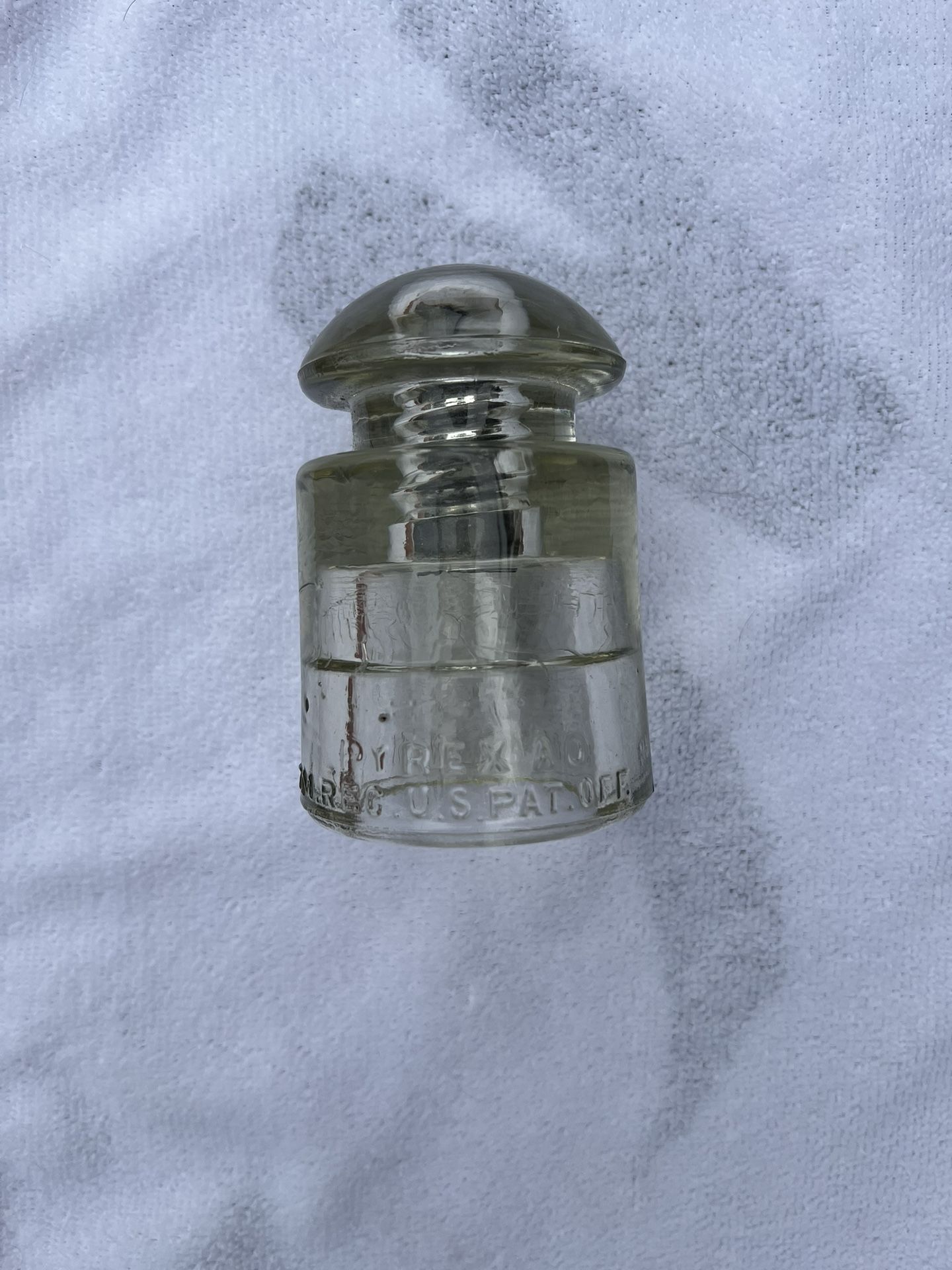 VINTAGE Pyrex Electrical Insulator CD 128