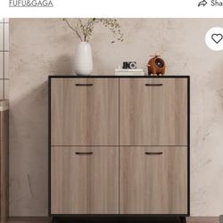 4 Door Storage Cabinet 