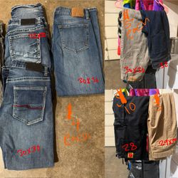Teenager jeans
