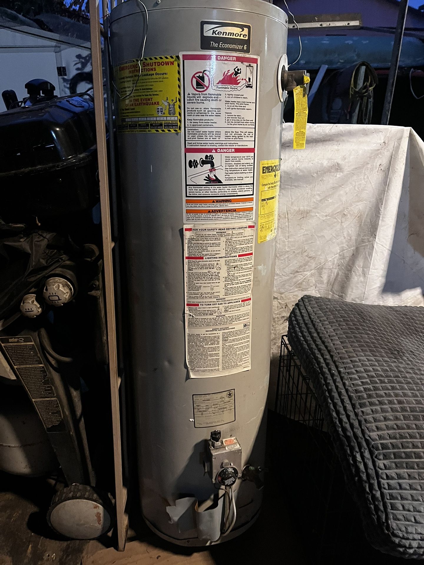 Kenmore Water heater