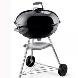 Weber 22 in Charcoal Grill Black Bundle 3 Items Included
