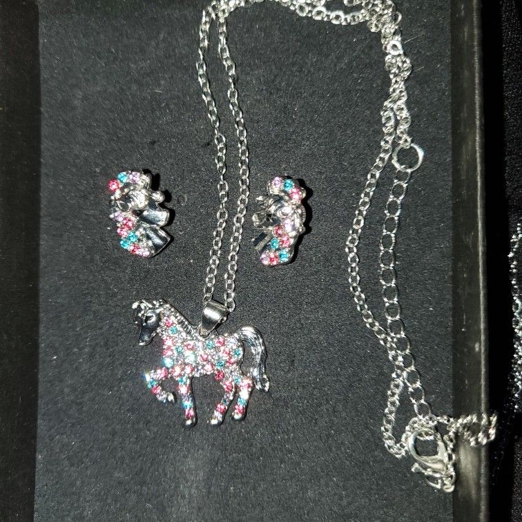 Unicorn Jewelry Set