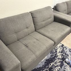 2-Piece Couch Set: 2-Seater & 3-Seater