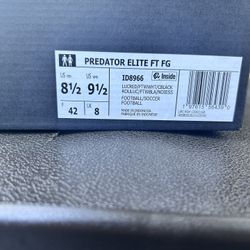 Adidas Predator 25 Elite Size 8.5