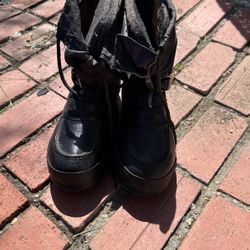 Steel Toe Boots Size 9