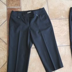 Ann Taylor Petites Lindsay Women's Size 4P Capri Black Pants